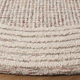 Safavieh Ebony 6'-0" x 6'-0" Rug in Ivory / Red