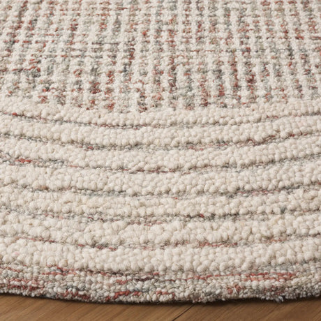 Safavieh Ebony 6'-0" x 6'-0" Rug in Ivory / Red