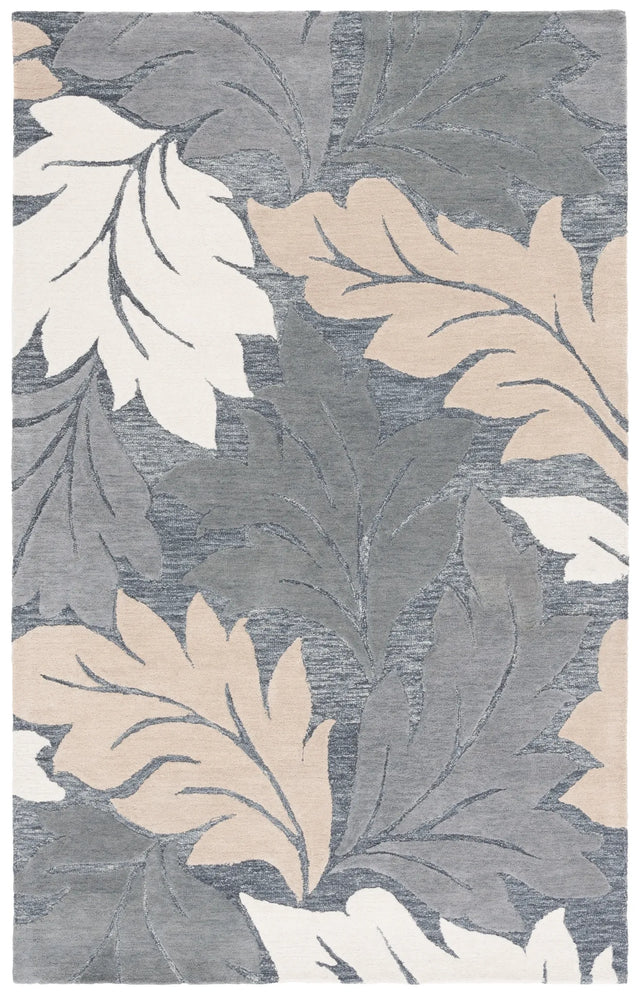 Safavieh Jardin 4'-0" x 6'-0" Rug in Grey / Beige