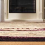 Safavieh Empire 4'-0" x 6'-0" Rug in Dark Red / Dark Beig