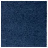 Safavieh Lindsay Shag 6'-7" x 6'-7" Rug in Navy