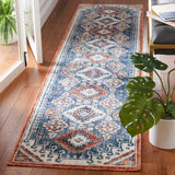 Safavieh Olympia 2'-3" x 9'-0" Rug in Blue / Ivory