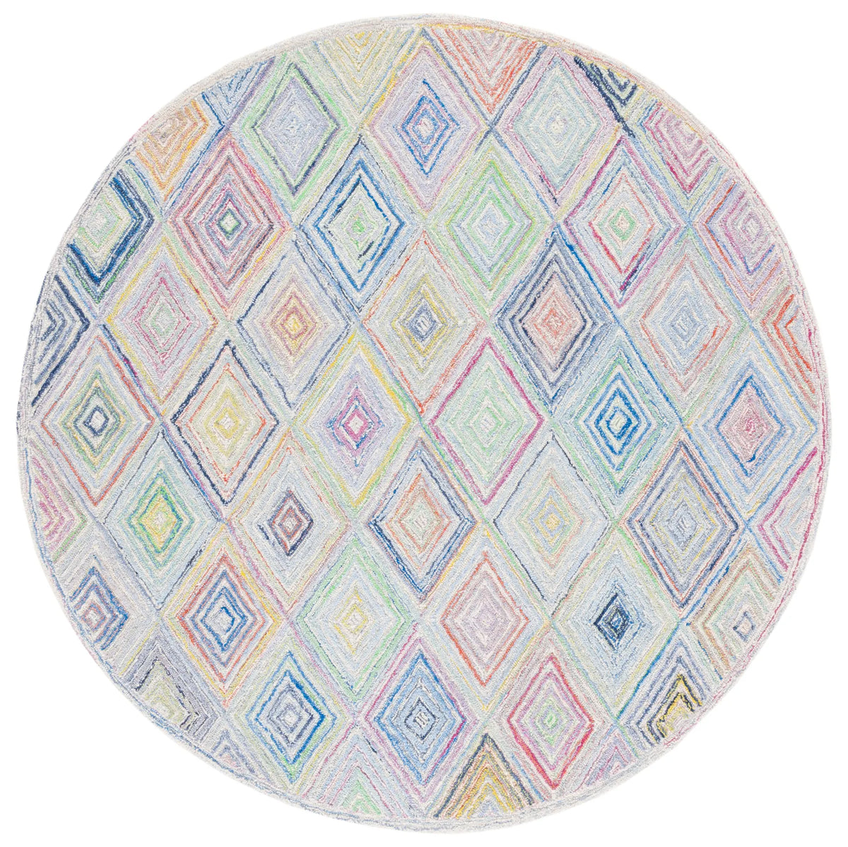 Safavieh Metro 6'-0" x 6'-0" Rug in Blue / Green