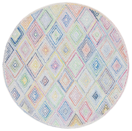 Safavieh Metro 6'-0" x 6'-0" Rug in Blue / Green