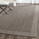 Safavieh Palm Beach 4'-0" x 6'-0" Rug in Silver