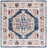 Safavieh Luna 6'-7" x 6'-7" Rug in Navy / Beige