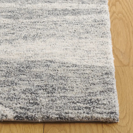 Safavieh Ebony 4'-0" x 6'-0" Rug in Dark Grey / Ivory