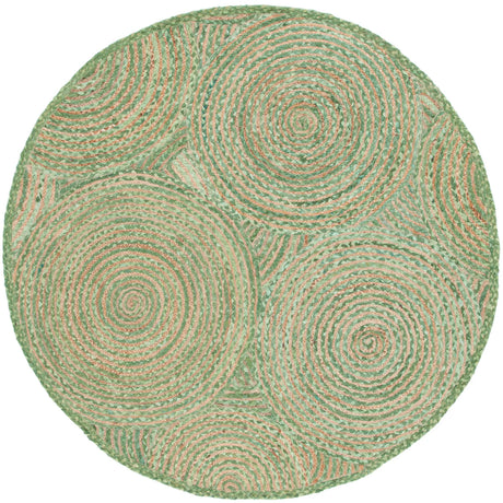 Safavieh Cape Cod 6'-0" x 6'-0" Rug in Green / Natural