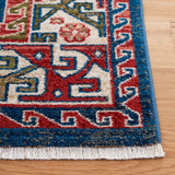 Safavieh Kashan 5'-1" x 7'-5" Rug in Blue / Ivory