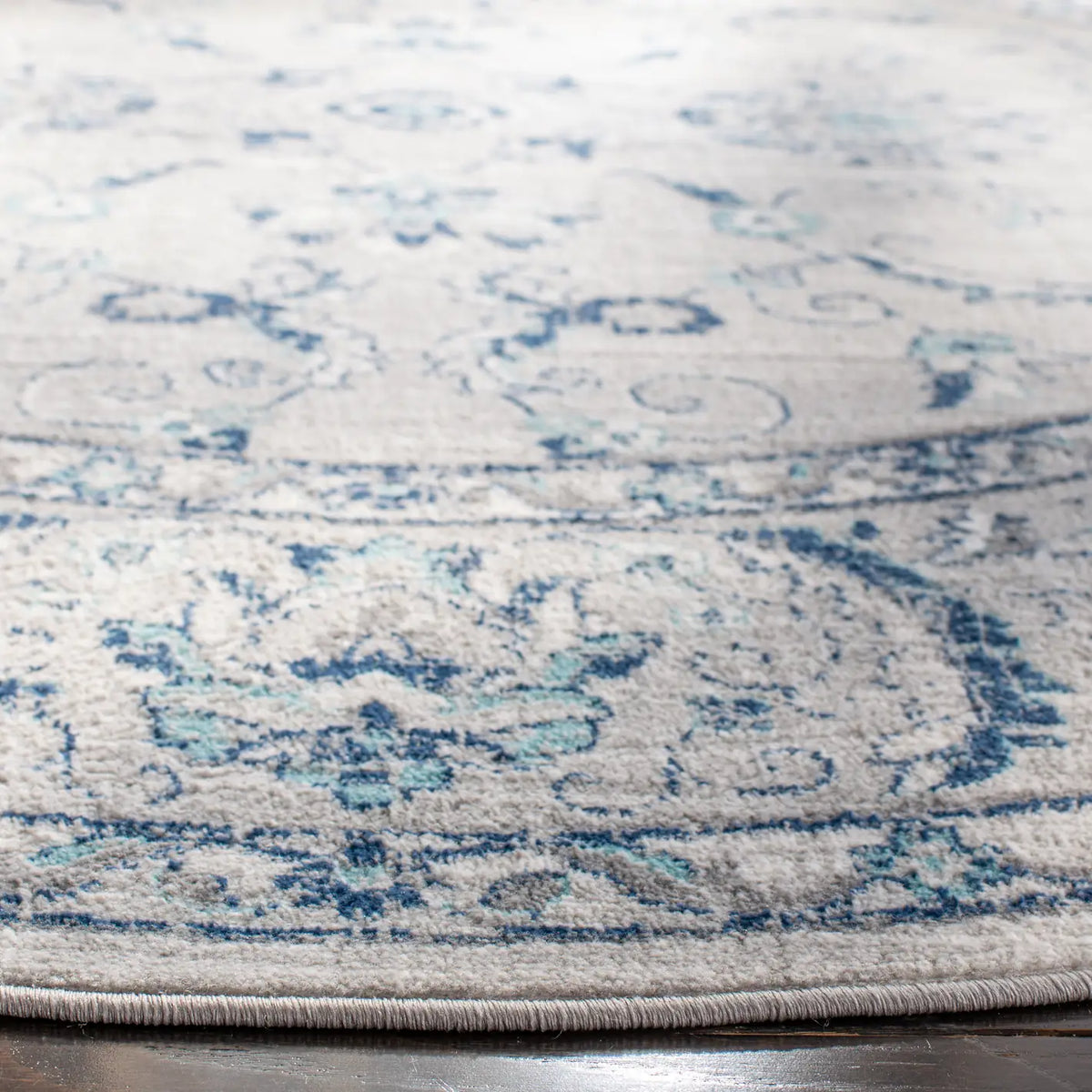 Safavieh Brentwood 10'-0" x 10'-0" Rug in Light Grey / Blue