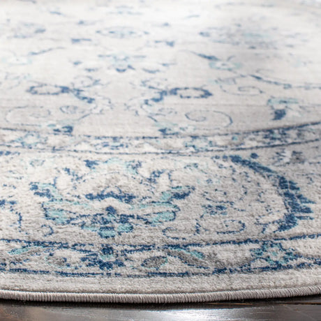 Safavieh Brentwood 10'-0" x 10'-0" Rug in Light Grey / Blue