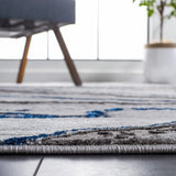 Safavieh Craft 4'-0" x 6'-0" Rug in Grey / Blue