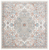 Safavieh Oregon 800 6'-7" x 6'-7" Rug in Grey / Ivory