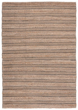 Safavieh Natural Fiber 4'-0" x 6'-0" Rug in Black / Natural