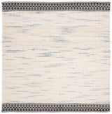 Safavieh Natura 6'-0" x 6'-0" Rug in Black / Ivory