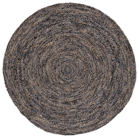 Safavieh Natural Fiber 6'-0" x 6'-0" Rug in Black / Natural