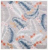 Safavieh Cabana 6'-5" x 6'-5" Rug in Grey / Navy