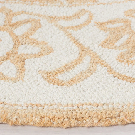 Safavieh Jardin 6'-0" x 6'-0" Rug in Yellow / Ivory