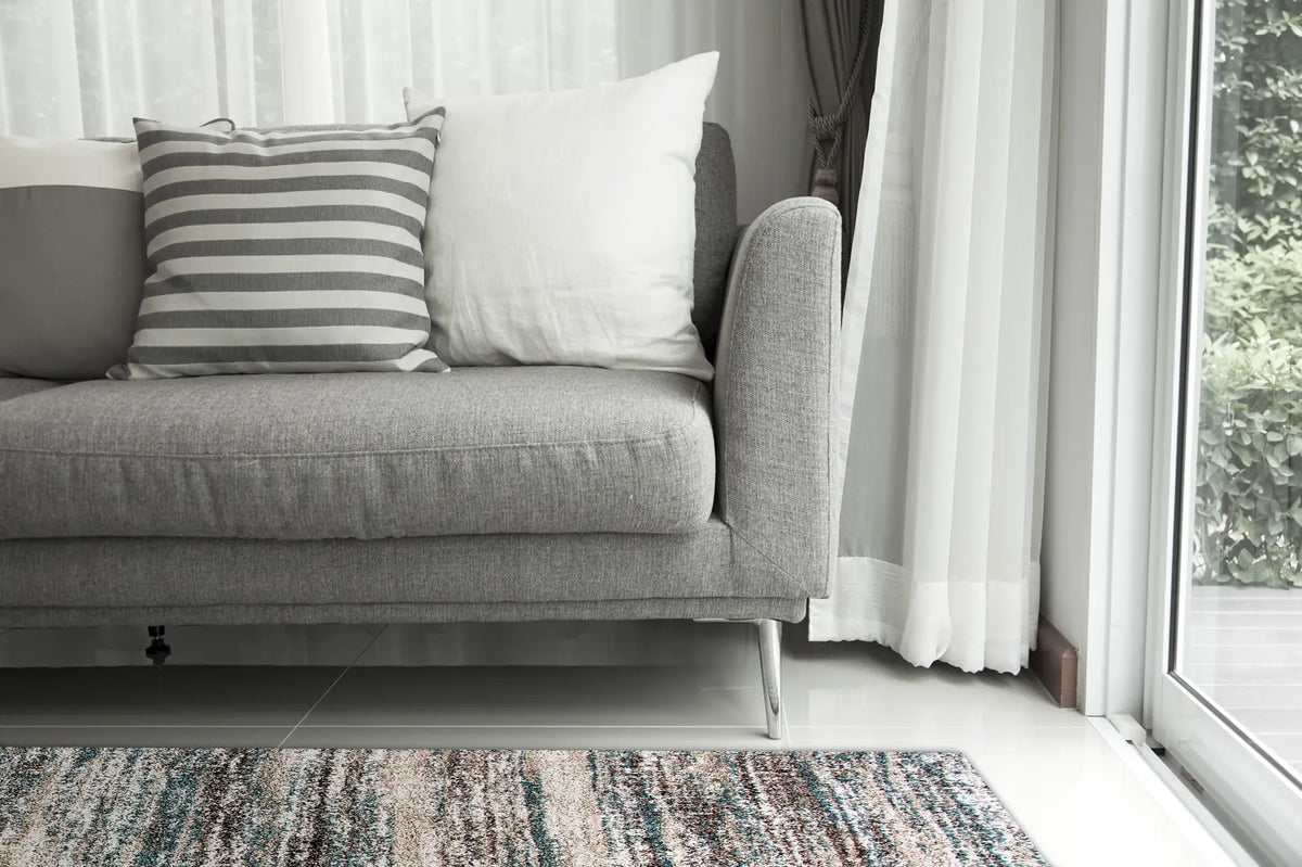 Dynamic Rugs Mehari 23094 Blue Rugs - Room