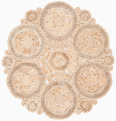 Safavieh Natural Fiber 3'-0" x 3'-0" Rug in Natural
