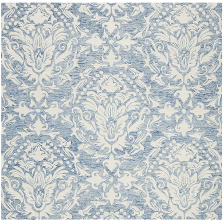 Safavieh Blossom 6'-0" x 6'-0" Rug in Blue / Ivory
