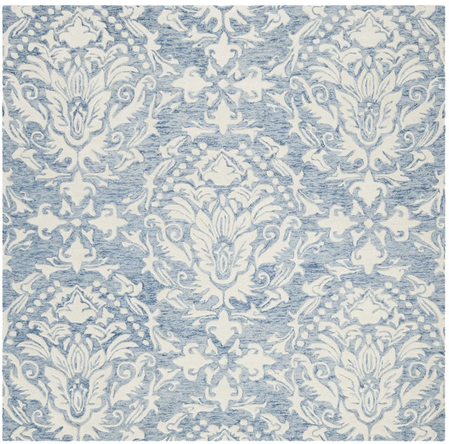 Safavieh Blossom 6'-0" x 6'-0" Rug in Blue / Ivory