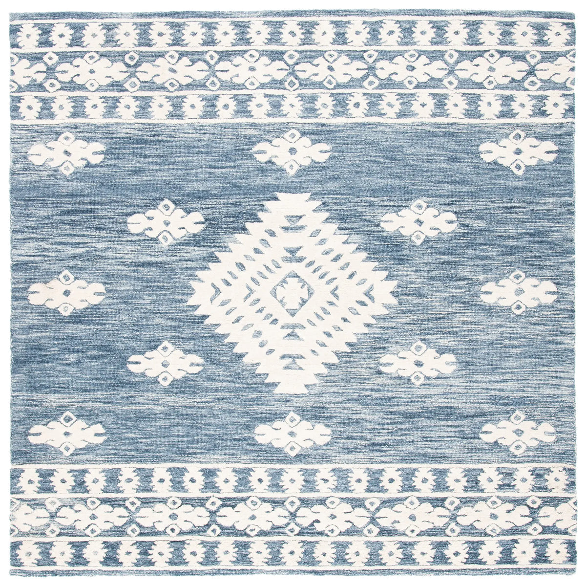 Safavieh Aspen 7'-0" x 7'-0" Rug in Navy / Ivory