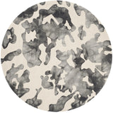 Safavieh Dip Dye 7'-0" x 7'-0" Rug in Beige / Charcoal