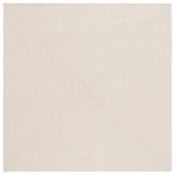 Safavieh Braided 6'-0" x 6'-0" Rug in Ivory / Beige