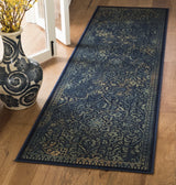 Safavieh Vintage 2'-2" x 8'-0" Rug in Blue / Yellow