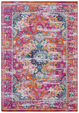 Safavieh Madison 4'-0" x 6'-0" Rug in Fuchsia / Gold