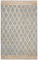 Safavieh Natural Fiber 4'-0" x 6'-0" Rug in Light Blue