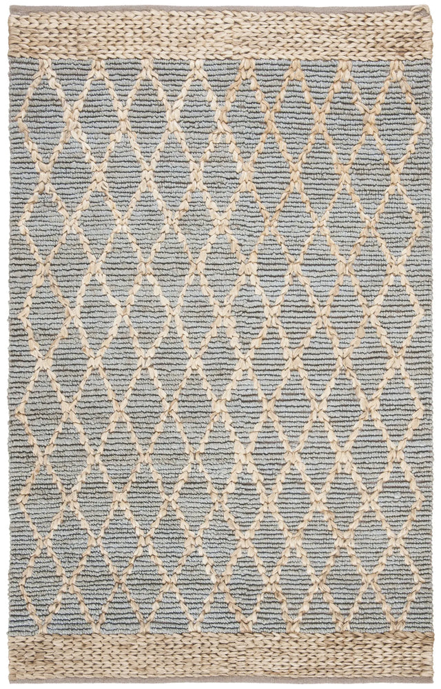Safavieh Natural Fiber 4'-0" x 6'-0" Rug in Light Blue