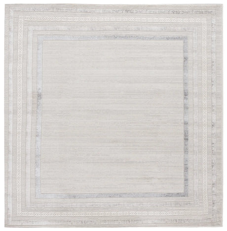 Safavieh Hanna 6'-7" x 6'-7" Rug in Ivory / Grey