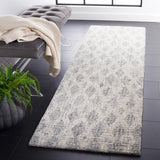 Safavieh Abstract 2'-3" x 8'-0" Rug in Grey / Ivory