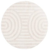 Safavieh Norway 6'-7" x 6'-7" Rug in Ivory / Grey