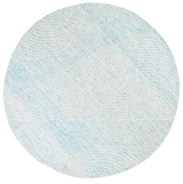 Safavieh Pine 6'-0" x 6'-0" Rug in Turquoise / Ivory