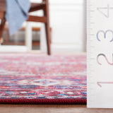 Safavieh Tucson 4'-0" x 6'-0" Rug in Red / Blue