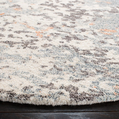 Safavieh Restoration Vintage 6'-0" x 6'-0" Rug in Rust / Grey