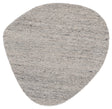 Safavieh Novelty 3'-0" x 3'-0" Rug in Grey / Black