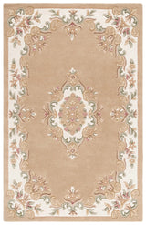 Safavieh Aubusson 4'-0" x 6'-0" Rug in Beige / Ivory