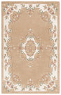 Safavieh Aubusson 4'-0" x 6'-0" Rug in Beige / Ivory