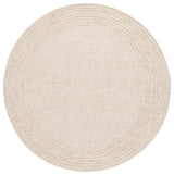 Safavieh Ebony 6'-0" x 6'-0" Rug in Ivory / Beige
