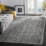 Safavieh Marbella 5'-0" x 8'-0" Rug in Dark Grey / Ivory