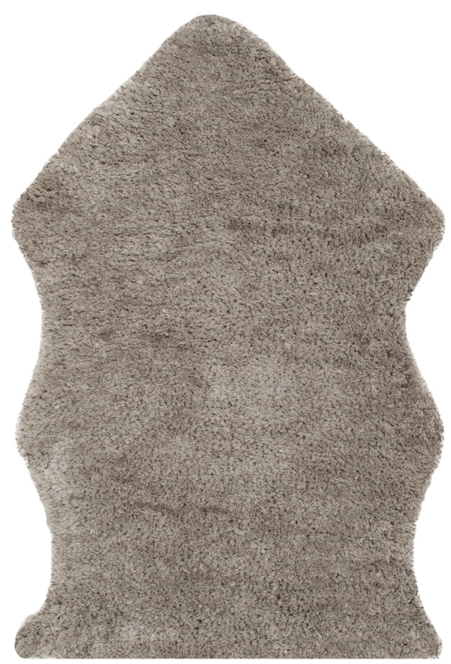 Safavieh Sheep Shag 2'-0" x 3'-0" Rug in Silver
