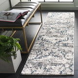 Safavieh Ravine Shag 2'-2" x 8'-0" Rug in Blue / Ivory