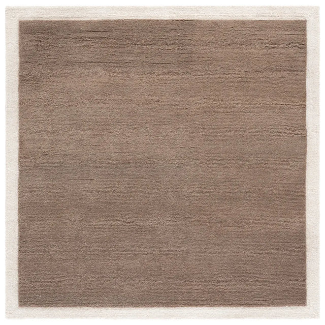 Safavieh Metro 6'-0" x 6'-0" Rug in Dark Beig / Ivory