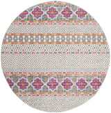 Safavieh Madison 700 5'-3" x 5'-3" Rug in Grey / Ivory