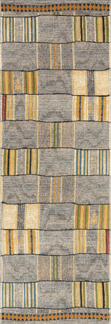 Loloi Mika Mik-10 Granite / Multi Rugs - runner flat