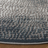 Safavieh Meadow 6'-7" x 6'-7" Rug in Blue / Ivory